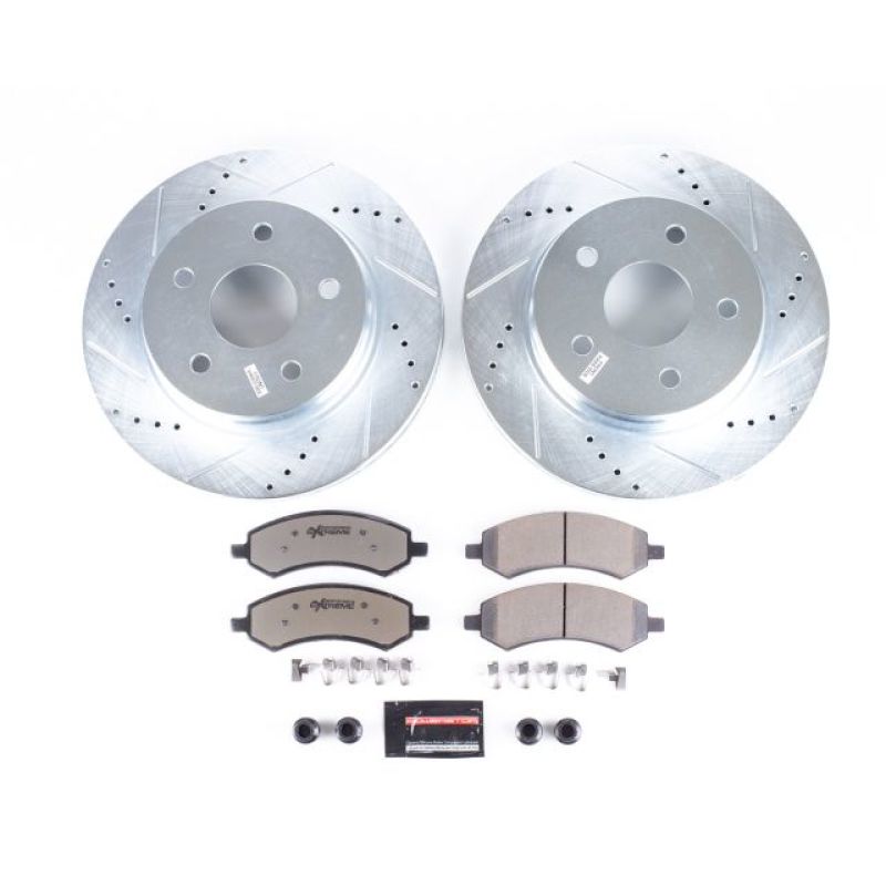 Power Stop 11-18 Ram 1500 Front Z36 Truck & Tow Brake Kit - K2163-36