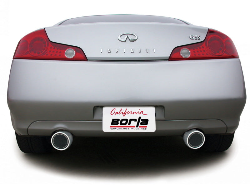 Borla 03-07 G35 Coupe Cat-back Exhaust - 140057