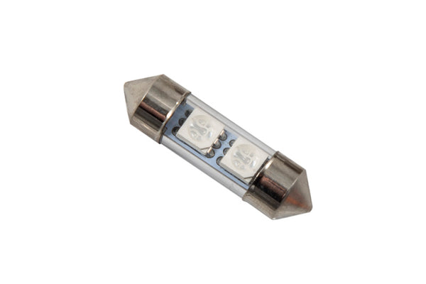 Diode Dynamics 31mm SMF2 LED Bulb - Blue (Single) - DD0067S for 1991-2002 Acura NSX - front view