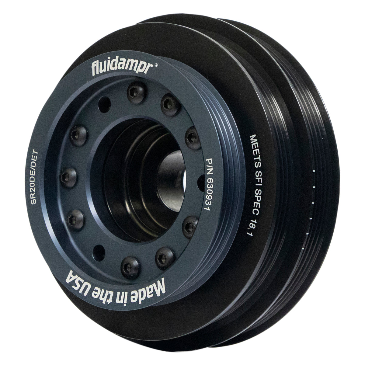 Fluidampr 95-98 Nissan 200SX 2.0L SR20DE/SR20DET Steel Internally Balanced Damper - 630931