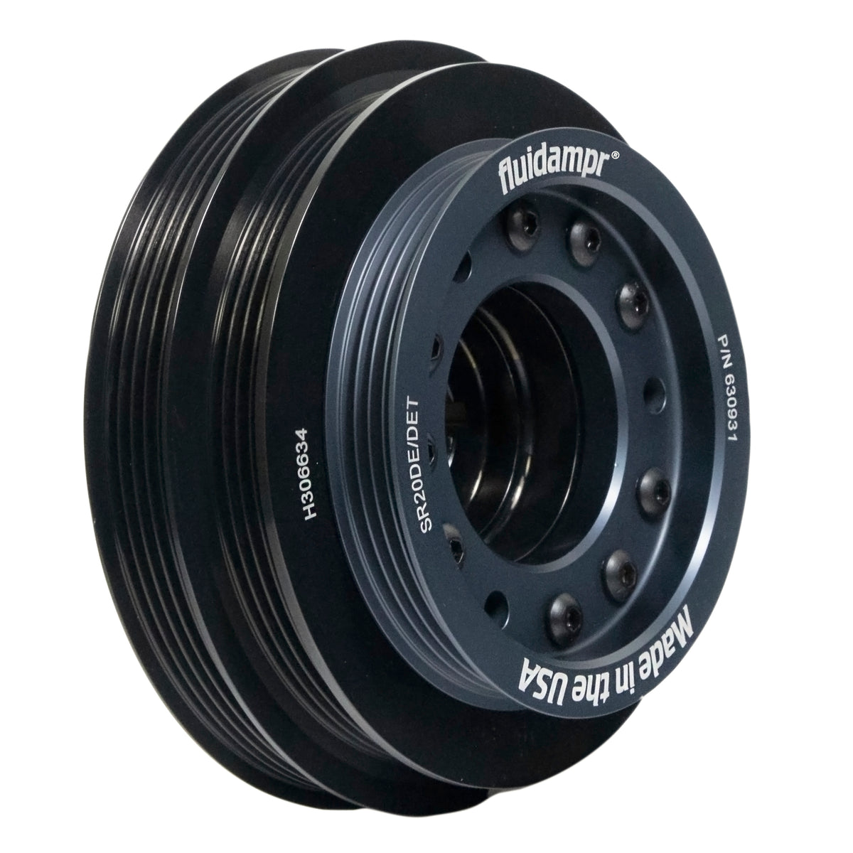 Fluidampr 95-98 Nissan 200SX 2.0L SR20DE/SR20DET Steel Internally Balanced Damper - 630931