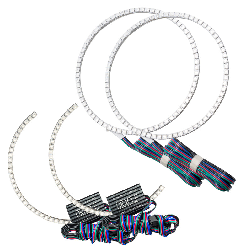 Oracle Toyota Tundra 14-17 Dual Halo Kit - ColorSHIFT w/o Controller SEE WARRANTY - 2381-334
