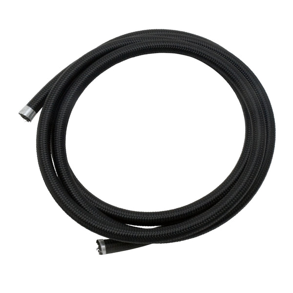 Russell Performance -8 AN ProClassic Black Hose (Pre-Packaged 3 Foot Roll) - 632103 - front view
