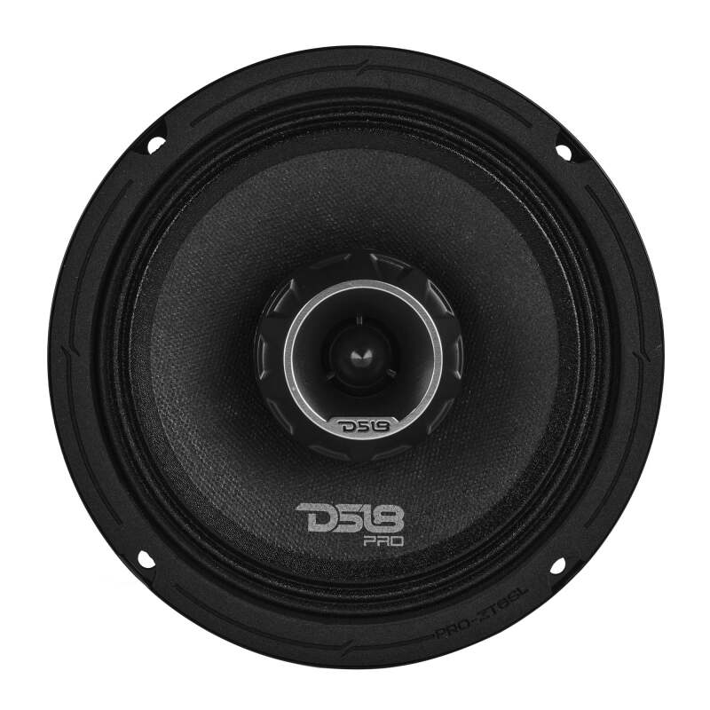 DS18 6.5in 200 Watts RMS 4 ohm Mid-Range Water Resistant Cone Shallow Loudspeaker - PRO-ZT6SL - detail view