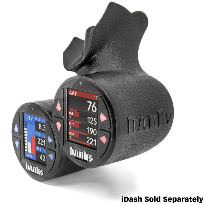 Banks Power 15-20 Ford F150 - iDash Stealth Dual Gauge Pod Kit - 63368