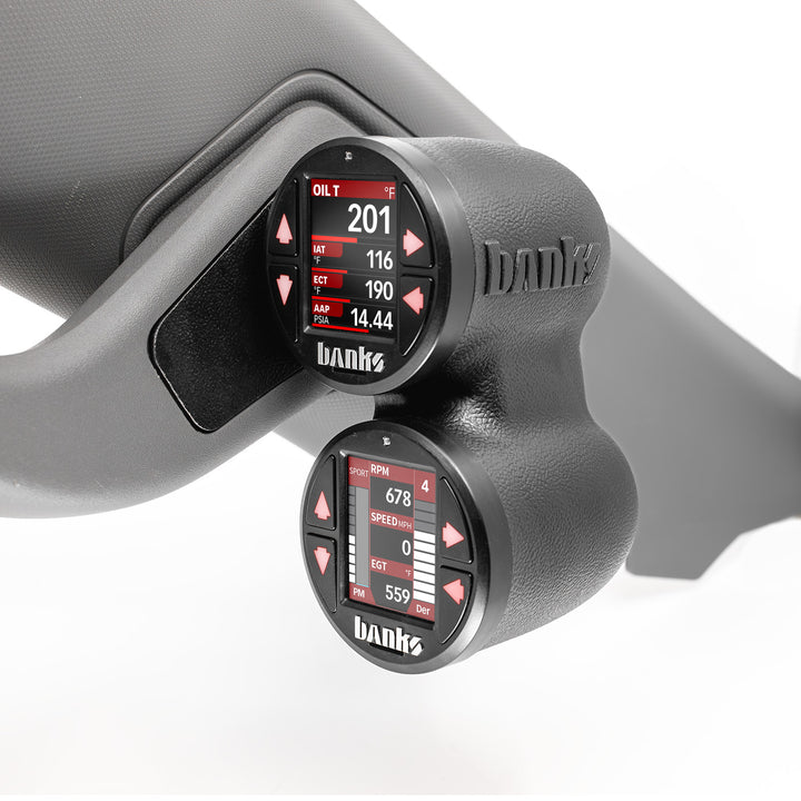 Banks Power 2022+ GM - iDash Stealth Dual Gauge Pod Kit - 63370
