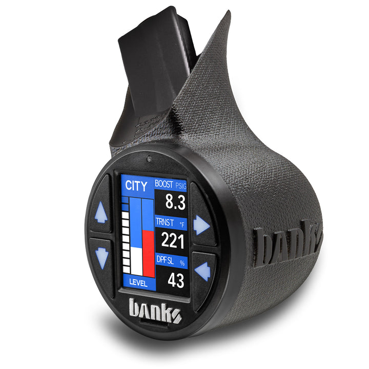 Banks Power 23-24 Ford Super Duty iDash Stealth Pod Mount - Single Gauge - 63382