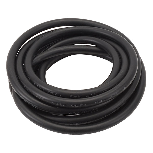 Russell Performance -6 AN Twist-Lok Hose (Black) (Pre-Packaged 15 Foot Roll) - 634153 - front view