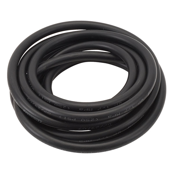 Russell Performance -6 AN Twist-Lok Hose (Black) (Pre-Packaged 25 Foot Roll) - 634163 - front view