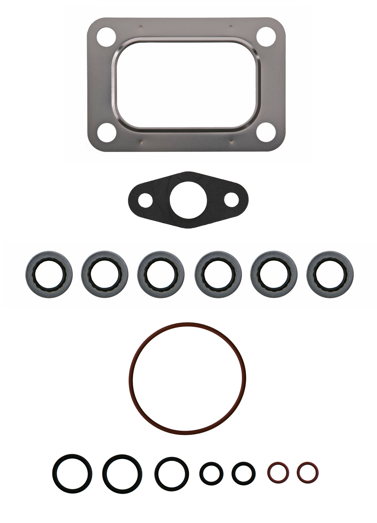 Fel-Pro RAM 2500 ES 73187 Turbocharger Mounting Gasket Set - ES73187 for 2011-2020 Ram 2500 - front view