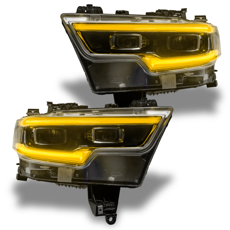 Oracle 19-21 RAM 1500 Headlight DRL Kit Proj. LED - RGBW+A w/ Simple Controller SEE WARRANTY - 1448-504