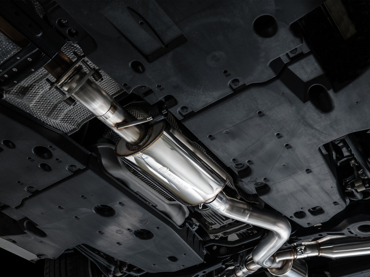 AWE Tuning 2023+ Toyota GR Corolla Touring Edition Exhaust - Diamond Black Tips - 3015-53472