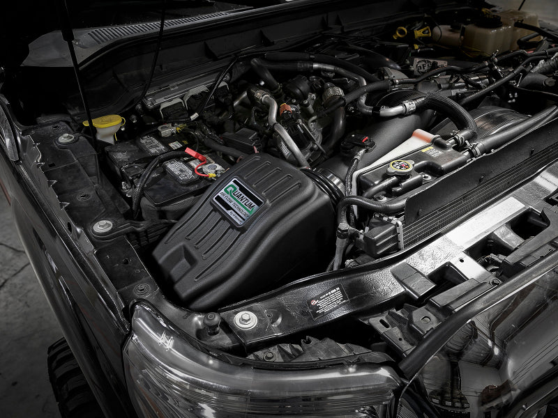 aFe Quantum Pro 5R Cold Air Intake System 11-16 Ford Powerstroke V8-6.7L - Oiled - 53-10003R