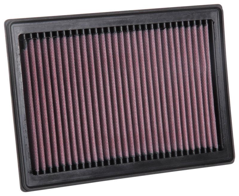 K&N 2014 Suzuki Alto L3-0.7L F/I Turbo Replacement Drop In Air Filter - 33-3084 by K&N Engineering - angle view