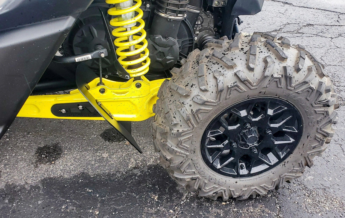 64" CanAm Maverick X3 FT. Rokblokz Trailing arm Mud Flaps