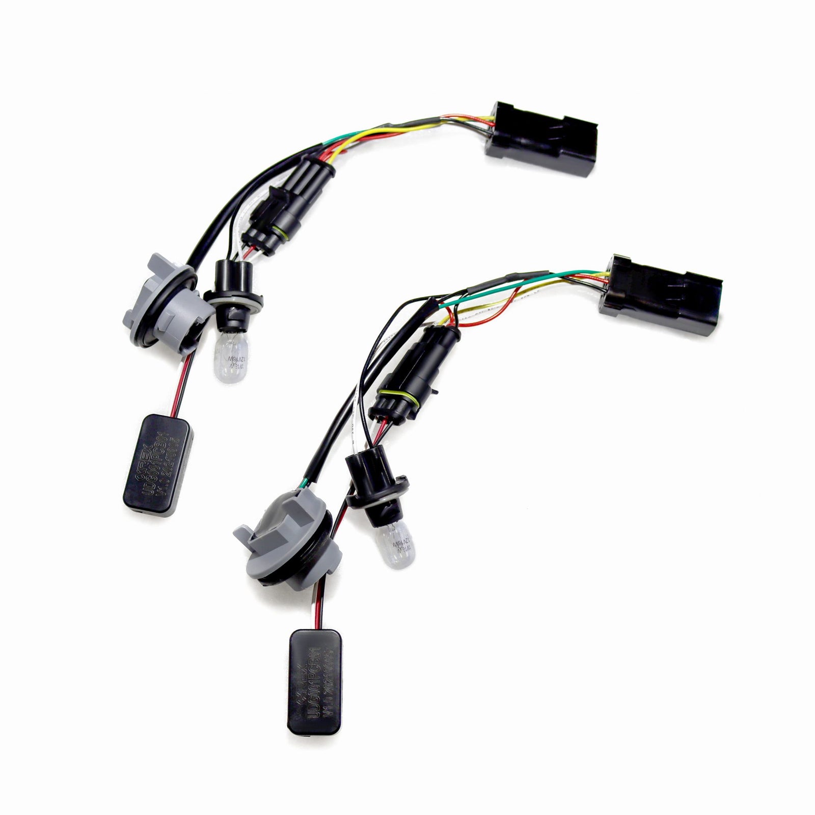 AlphaRex 13-18 Ram 1500/2500/3500 Stock LED Tail Lights to AlphaRex Tail Lights Converters - 640011