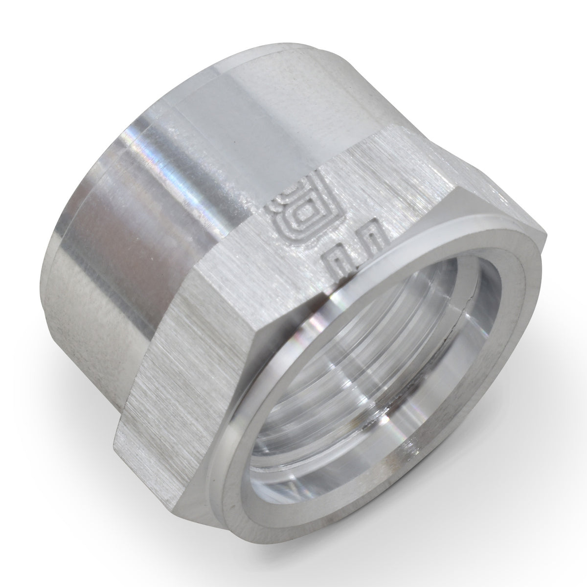 Russell Performance -6 Female AN O-Ring Seal Weld Bung 9/16in -18 SAE (Uses Fitting 660350) - 640090