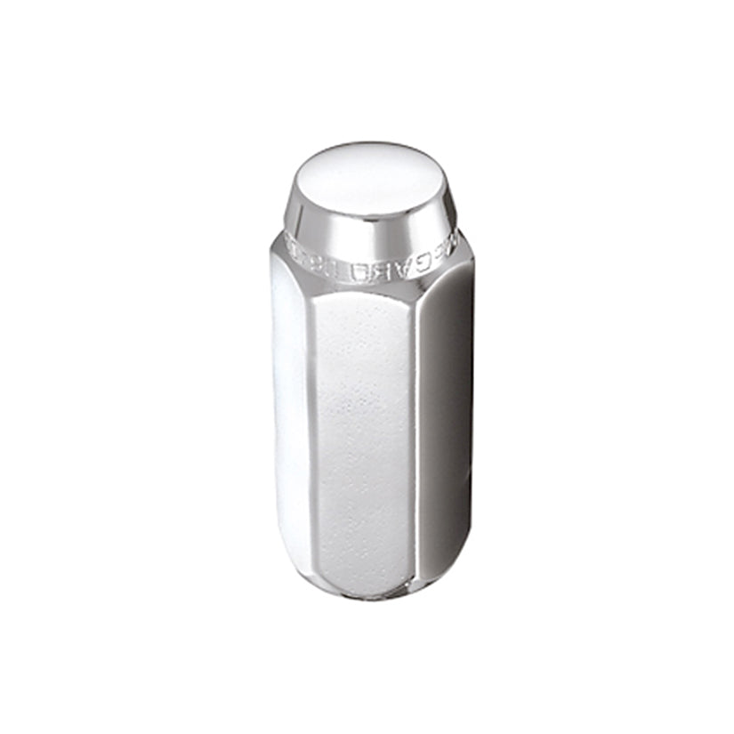 McGard Hex Lug Nut (Cone Seat / Duplex) M14X2.0 / 13/16 Hex / 2.25in. Length (4-Pack) - Chrome - 64020
