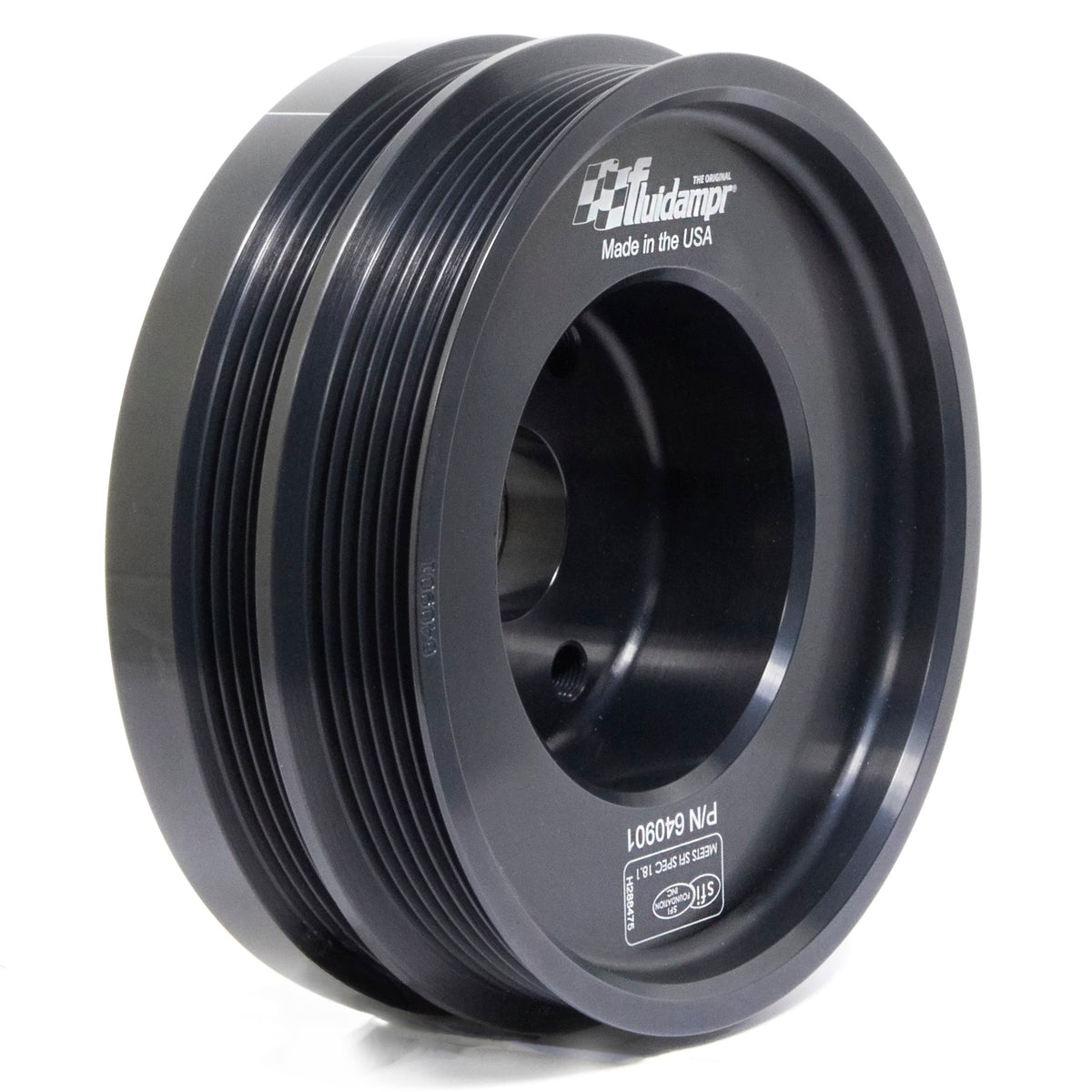 Fluidampr 03-06 Nissan 350Z VQ35DE V6 Steel Internally Balanced Damper - 640901 for 2003-2009 Nissan 350Z - front view