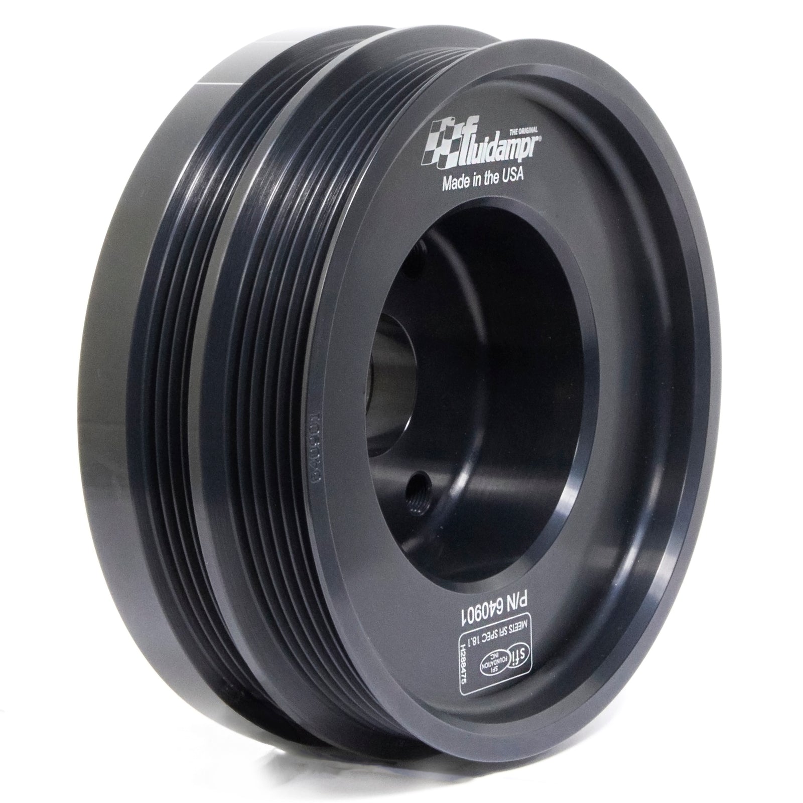 Fluidampr 03-06 Nissan 350Z VQ35DE V6 Steel Internally Balanced Damper - 640901 for 2003-2009 Nissan 350Z - front view