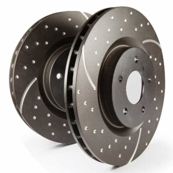 EBC 2023+ Ford Ranger 2WD/4WD 2.7TT GD Sport Front Rotors - GD7848 for 2019-2026 Ford Ranger