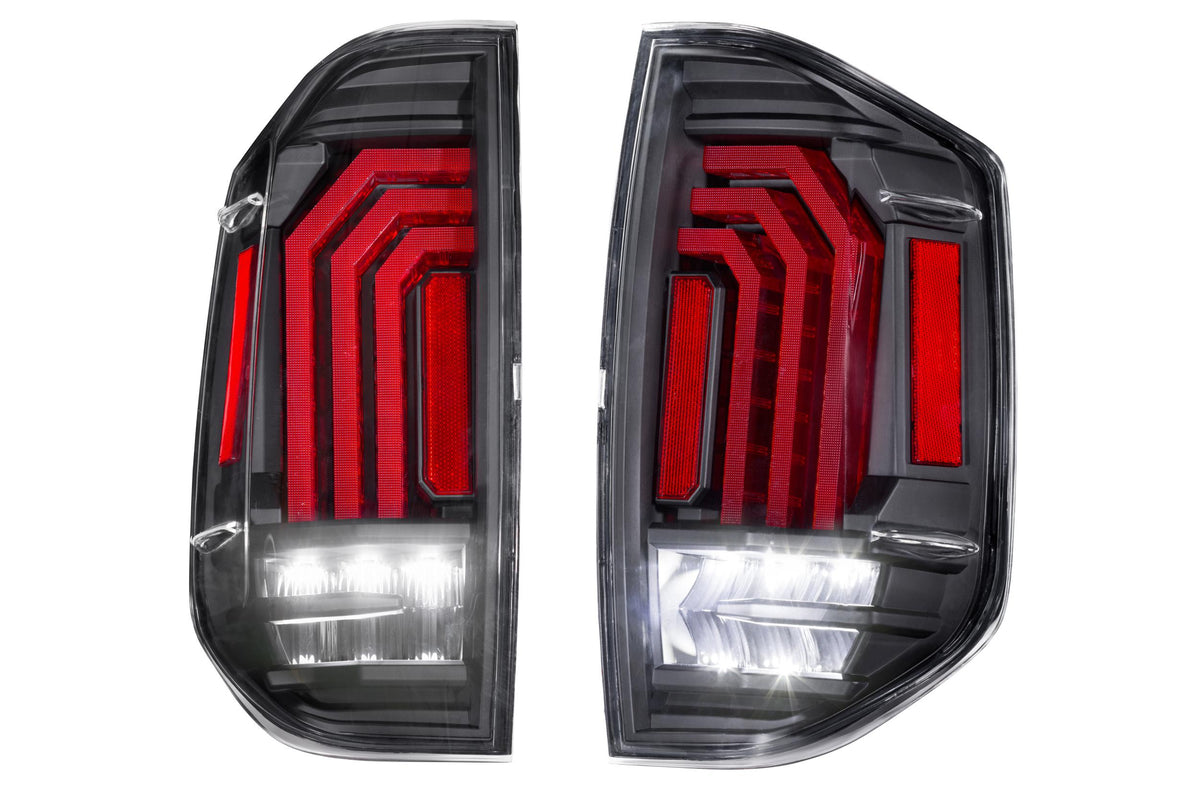 Morimoto - XB LED Tail Lights: Toyota Tundra (14-21) (Pair / Black) - LF705.2