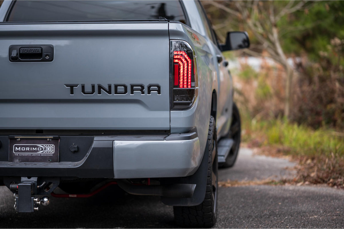 Morimoto - XB LED Tail Lights: Toyota Tundra (14-21) (Pair / Black) - LF705.2