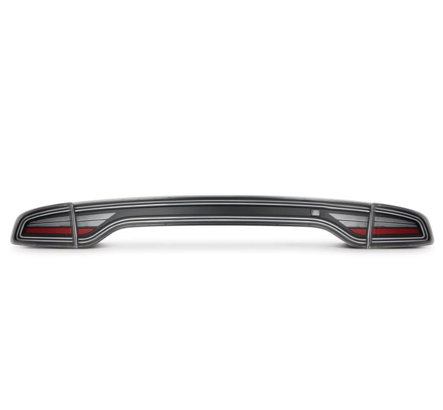 AlphaRex 15-23 Dodge Charger Nova-Series LED Tail Lights - Black - 642012