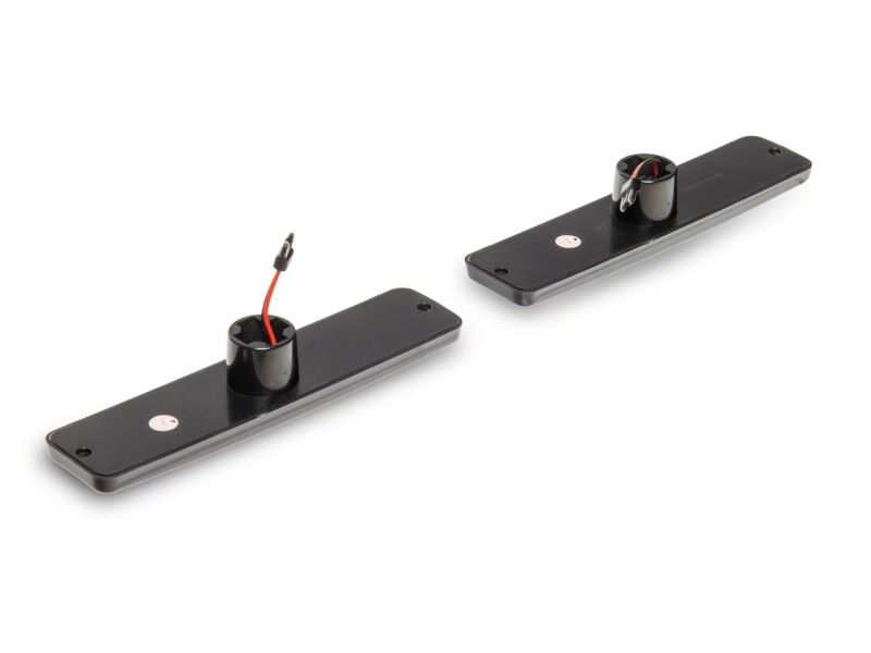 Raxiom 87-95 Jeep Wrangler YJ Axial Series LED Front Marker Lights- Smoked - J177412