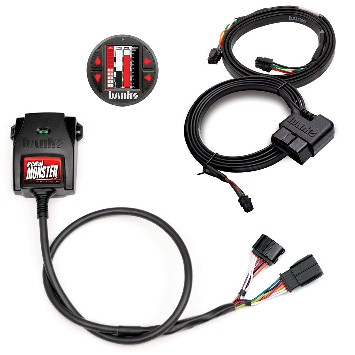 Banks Power Pedal Monster Kit Sumitomo TS 025 Sealed Series 6-Way CONFIG 1 PM-05 With iDash Pro - 64327-P