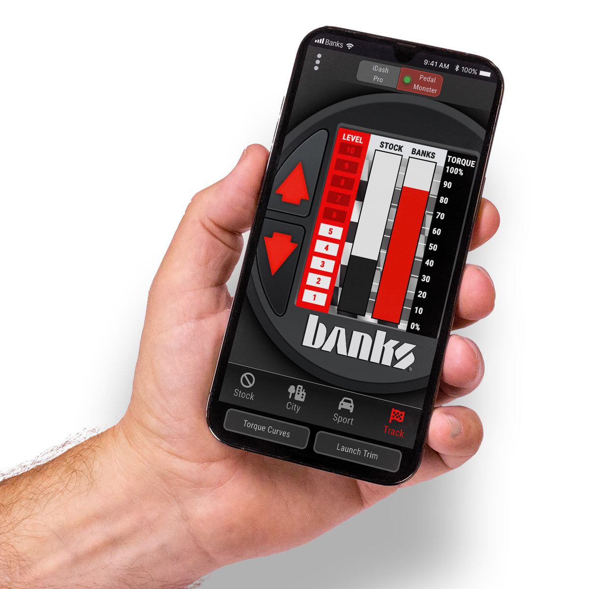 Banks Power Pedal Monster Kit (Stand-Alone) - TE Connectivity MT2 - 6 Way - Use w/Phone - 64330