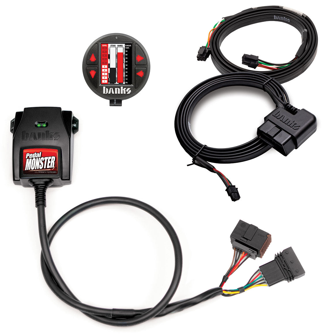 Banks Power Pedal Monster Kit TE Connectivity MT2 6 Way With iDash Data Pro - 64333-P