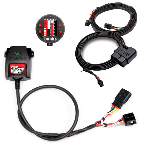 Banks Power Pedal Monster Kit Sumitomo TS 025 Sealed Series (Black) 6-Way With iDash Data Pro - 64338-P