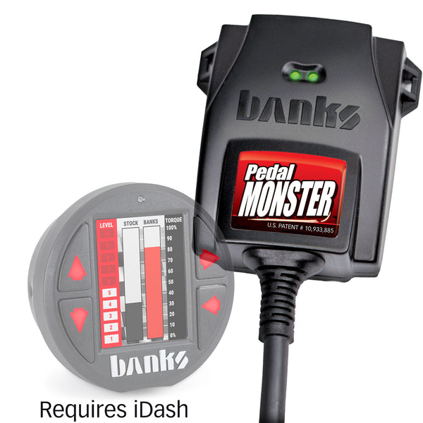 Banks Power Pedal Monster Throttle Sensitivity Booster - Use w/iDash or Derringer Unit - 64341