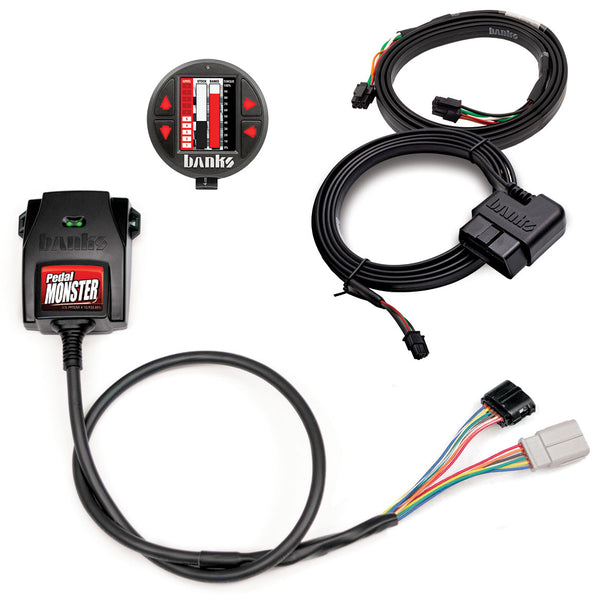 Banks Power Pedal Monster Kit Sumitomo TS 025 Sealed Series (Gray) 6-Way PM-07 With iDash Data Pro - 64343-P