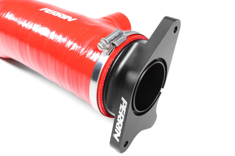Perrin 2022+ Subaru WRX Red 3in Turbo Inlet Hose w/ Nozzle - PSP-INT-425RD