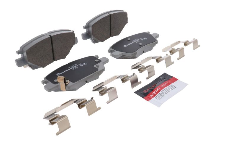 Brembo 16-19 Chevrolet Cruze/ Chevrolet Bolt EV/ Chevrolet Volt Front NAO Brake Pad - P10073N