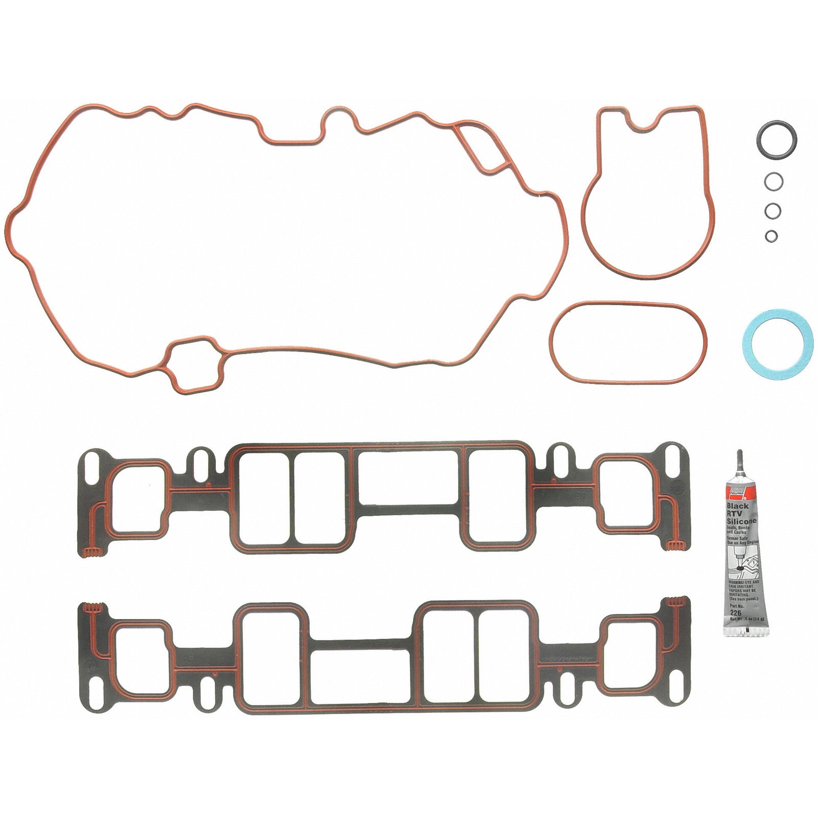 Fel-Pro Chevrolet S10 Engine Intake Manifold Gasket Set - MS95817 for 1996-2004 Chevrolet S10 - front view