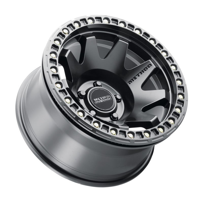 Method MR108 17x9 -44mm Offset 5x5 71.5mm CB Matte Black w/BH-H24125-38 Wheel - MR10879050544B