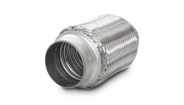 Vibrant SS Flex Coupling without Inner Liner 2.5in inlet/outlet x 6in long - 64806