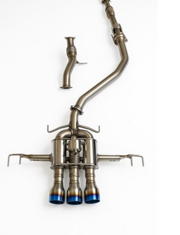 Invidia 24+ Acura Integra Type-S DE5 Q300 Cat-Back Exhaust system - Single Layer Ti Tip - HS23AISFQ33STL by Invidia