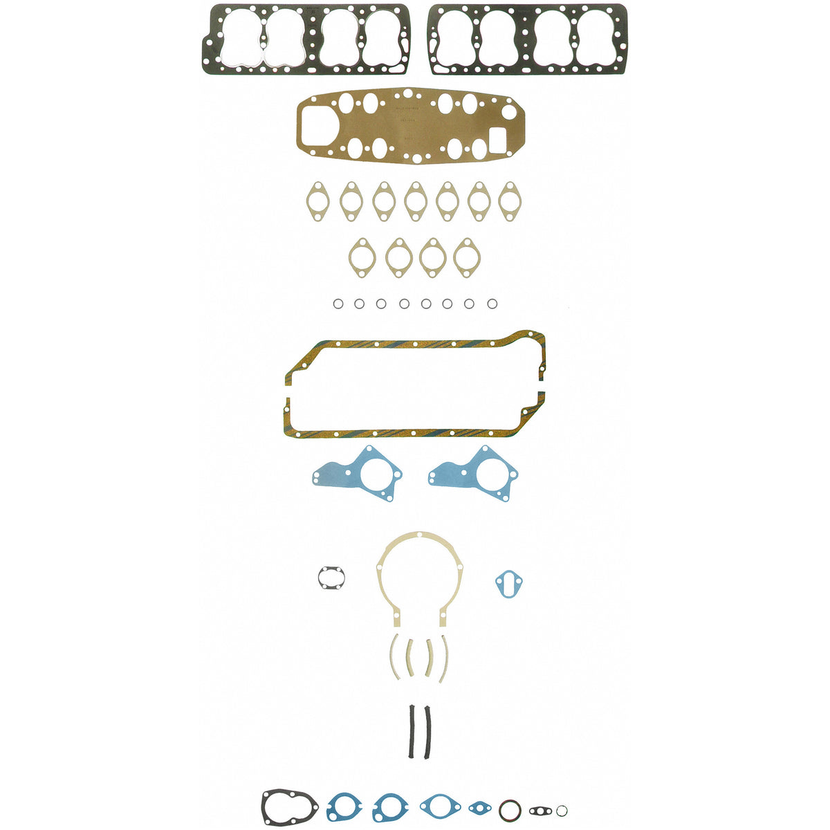 Fel-Pro FS 7525 B Engine Gasket Set - FS7525B - front view