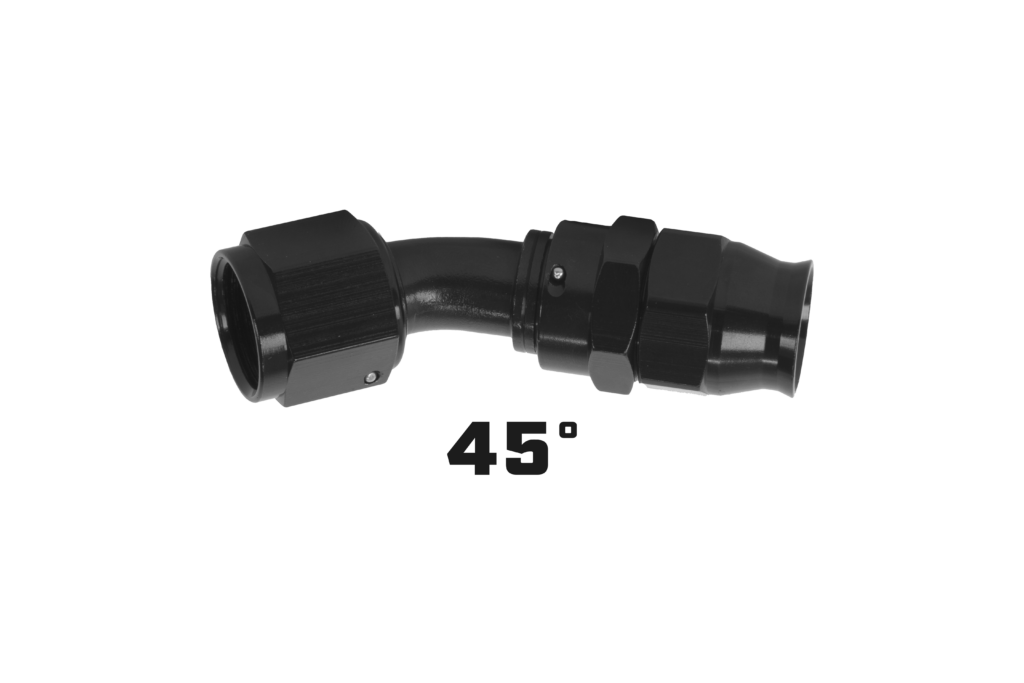 Aeromotive PTFE Hose End - AN-10 - Straight - Black Anodized - 15356