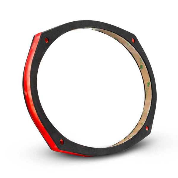 DS18 6x9in Speaker And Subwoofer Ring w/ RGB LED Lights - LRING69 - front view