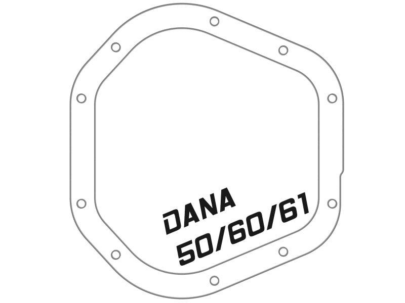 aFe Power Front/Rear Diff Cover Kit w/ Oil 17-22 Ford Diesel V8 (Dana Super 60 & Sterling 10.5-12) - 46-7704AB