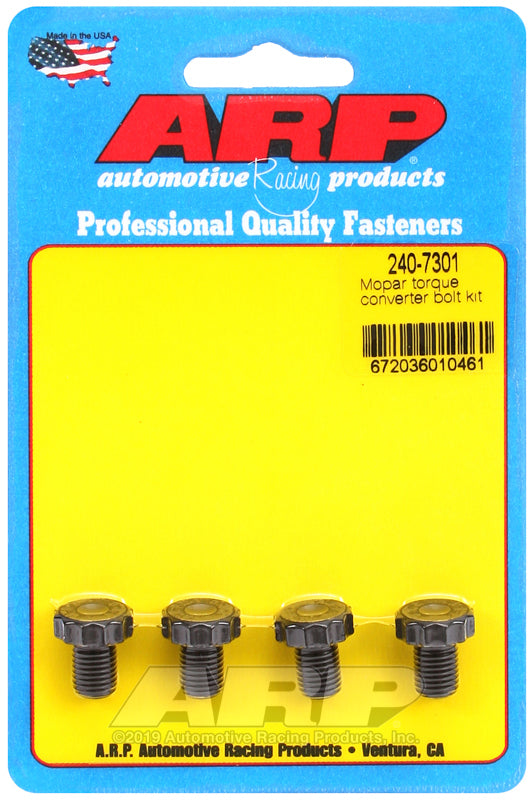 ARP Chrysler Torqueflite 727 / 904 w/ Production Converter Torque Converter Bolt Kit - 240-7301