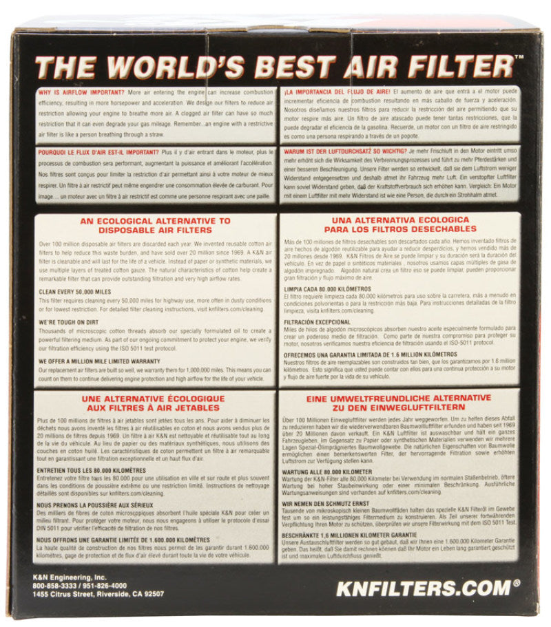K&amp;N Filter Universal Round Air Filter 6.25in. Outer Diameter - E-3346
