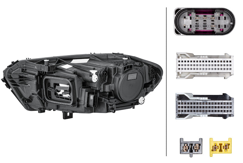 Hella 19-20 Mercedes-Benz A220 Headlamp Rh Led - 015091961