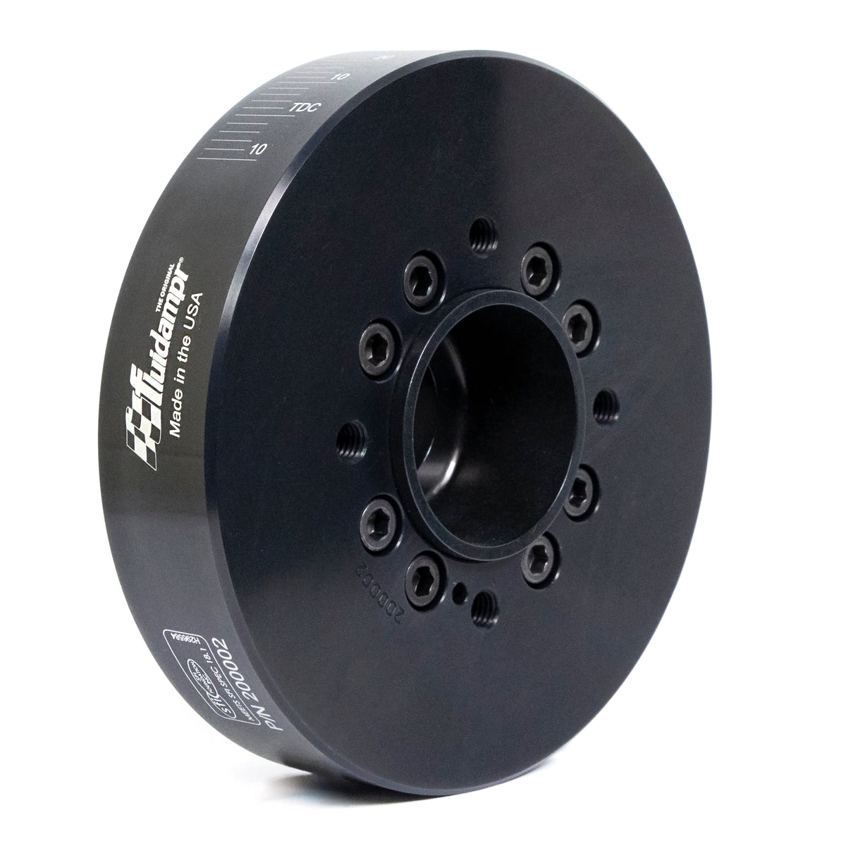 Fluidampr Ford 289, 302, 351 / 400 CID V8 External balance (w/ 28oz CW) Steel Balanced Damper - 650211