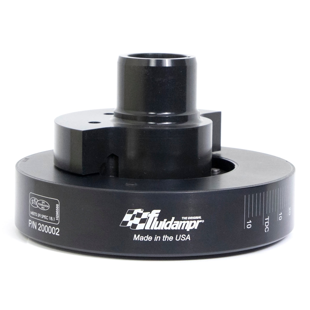 Fluidampr Ford 302 HO (5.0L) V8 External balance (w/ 34oz CW) Steel Balanced Damper - 650221